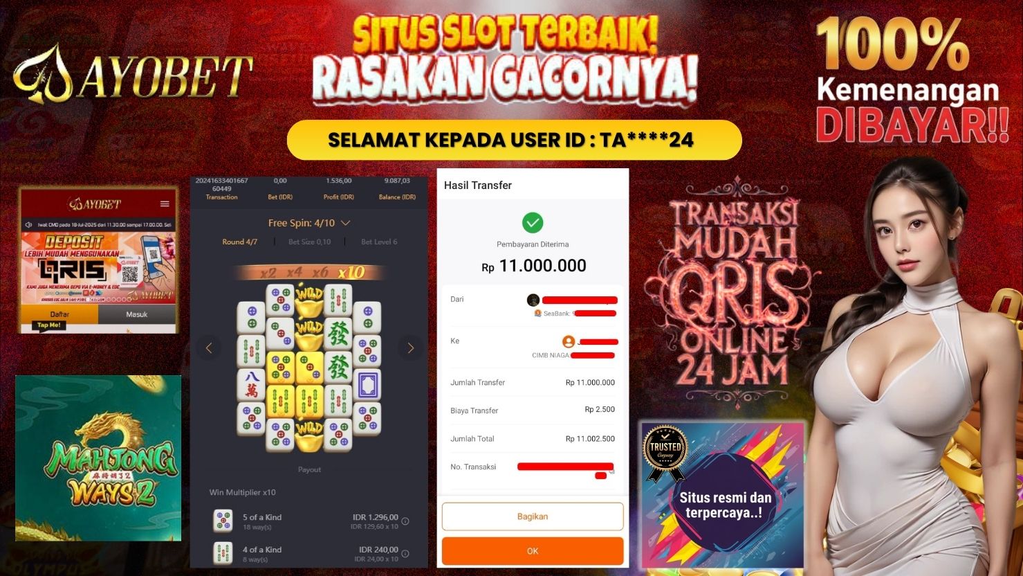 AYOBET JACKPOT SLOT MAHJONG WAYS 2